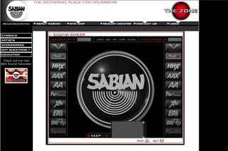 Sabian sound check