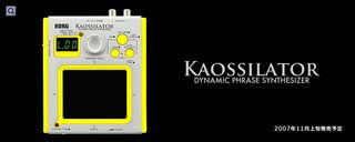 KAOSSILATOR Dynamic Phrase Synthesizer ｜KORG INC.